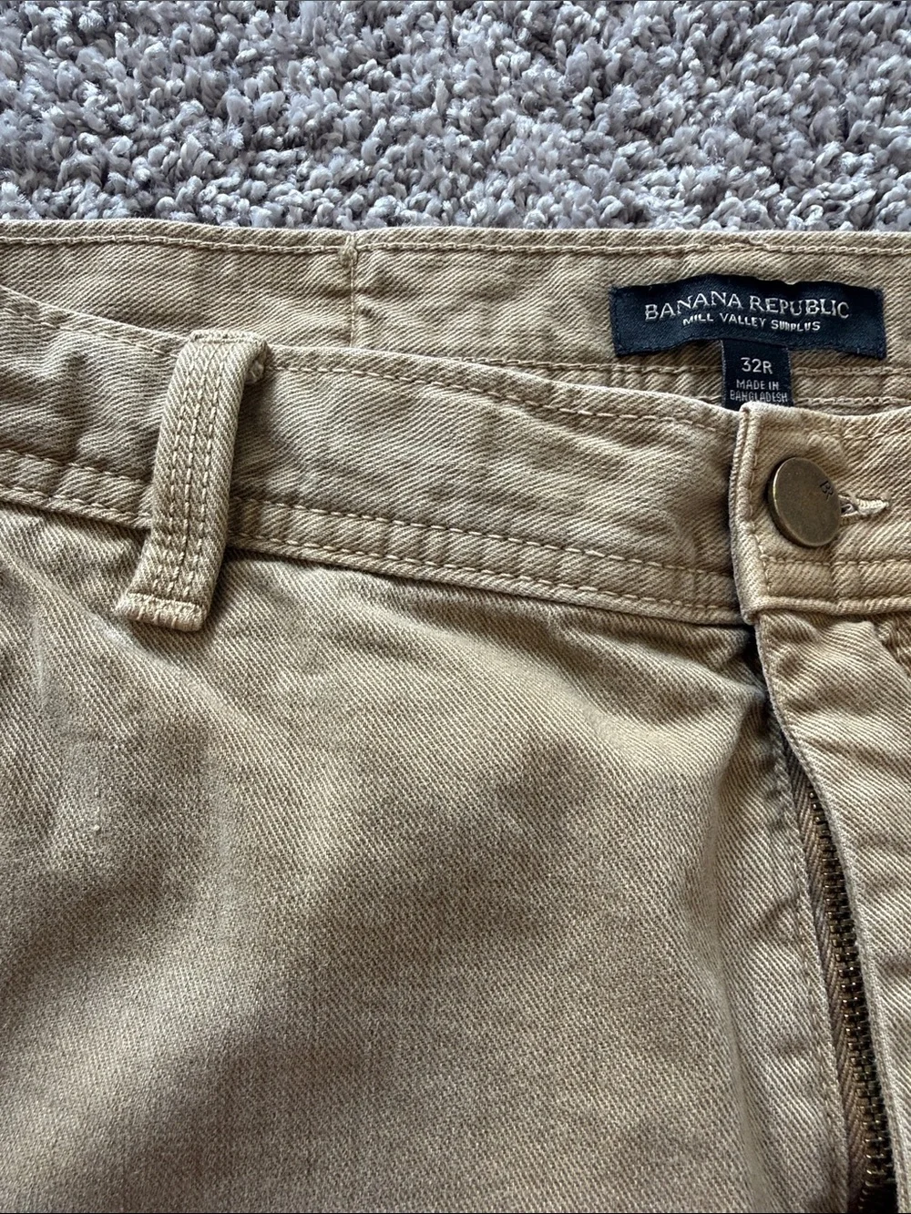 Banana Republic Men's Chinos (Whiskey)